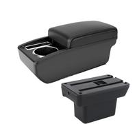 YUQUDGELKY Para Baojun Para Yep Caja Reposabrazos Auto Accesorios Coche Detalles Interiores Almacenamiento Piezas Retrofit(A2 línea negra Sin USB)