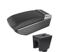 YUQUDGELKY Para C&hevrolet Para Aveo T200 T250 T255 Caja De Descansabrazos(B2 línea negra SIN USB)