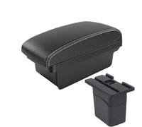 YUQUDGELKY Para C&hevrolet Para Cruze 2009 2010 2011 2012 2013 2014 2015 Caja De Almacenamiento Consola Central Reposabrazos Interior(A3 Black white NO USB)
