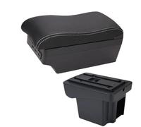 YUQUDGELKY Para C&hevrolet Para NIVA Kit Retrofit Reposabrazos Caja Reposabrazos Auto Caja Almacenamiento Accesorios Interiores Auto Carga USB(A3 Negro blanco 7USB)