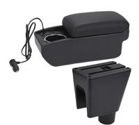 YUQUDGELKY Para C&hevrolet Para Spark Caja Reposabrazos Para C&hevrolet Para Spark 3 III Para Aveo T200 Caja Almacenamiento Auto Portavasos(A2 Carga rápida)
