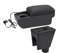 YUQUDGELKY Para C&hevrolet Para Spark Caja Reposabrazos Para C&hevrolet Para Spark 3 III Para Aveo T200 Caja Almacenamiento Auto Portavasos(A3 Carga rápida)