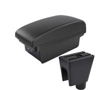 YUQUDGELKY Para C&hevrolet Para Spark III Para Aveo T200 Caja De Descansabrazos Caja De Almacenamiento Accesorios De Auto Detalles Interiores(B2 línea negra 3USB)