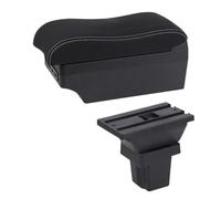 YUQUDGELKY Para C&hevrolet Para Trax Caja De Reposabrazos Para C&hevrolet Para Tracker 2013-2017 Reposabrazos De Piel Consola Central Almacenamiento USB(Línea Blanca E2)