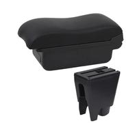 YUQUDGELKY Para Citroen C1 Caja De Apoyabrazos De Coche Caja De Almacenamiento Piezas De Retrofit Caja De Apoyabrazos Central De Superficie(A2 línea negra Sin USB)