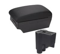 YUQUDGELKY Para Daihatsu Para Sirion Reposabrazos Para Daihatsu Para Materia Reposabrazos Auto Caja De Almacenamiento Central 2007-2015(A2 Black line 7USB)