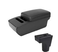 YUQUDGELKY Para Datsun GO Reposabrazos GO Plus Reposabrazos Central De Coche Universal Caja De Almacenamiento Accesorios De Modificación Caja De Pañuelos(A3 white Tissue Box)