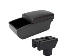 YUQUDGELKY Para Dodge Para Attitude Reposabrazos Coche Caja Almacenamiento Accesorios Auto(B1 Red Storage box)