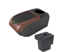 YUQUDGELKY Para F&ord Para Focus 2 Reposabrazos Para F&ord Para Focus Mk2 Accesorios Coche Detalles Interior(B3 Brown frame 6USB)