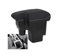 YUQUDGELKY Para F&ord Para Focus Mk2 Auto Reposabrazos Consola Central Caja De Almacenamiento Piel Soporte Detalles Interiores(A2 genuine leather 3USB)
