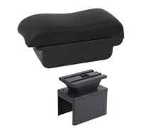 YUQUDGELKY Para Fiat Para Grande Para Punto Caja De Reposabrazos Para Fiat Para Punto Caja De Reposabrazos De Coche Caja De Almacenamiento Central Con USB(C2 Línea Negra)