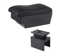 YUQUDGELKY Para Fiat Para Grande Para Punto Caja De Reposabrazos Para Fiat Para Punto Caja De Reposabrazos De Coche Caja De Almacenamiento Central Con USB(D2 Black Line)