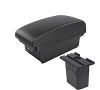 YUQUDGELKY Para Holden Para Cruze 2009 2010 2011 2012 2013 2014 2015 Caja De Reposabrazos Consola Central Caja De Almacenamiento(B2 línea negra 3USB)