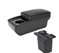 YUQUDGELKY Para Holden Para Cruze 2009 2010 2011 2013 2014 2015 Caja Reposabrazos Brazo Consola Central Caja De Almacenamiento Interior(A2 línea negra Sin USB)
