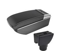 YUQUDGELKY Para Hyundai Para Getz Caja De Reposabrazos Reposabrazos Auto Refuerzo Elevación Brazo(B3 Black white NO USB)