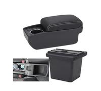 YUQUDGELKY Para Hyundai Para I30 Para Elantra Para Touring I30 FD I30cw 2007-2011 Almacenamiento Reposabrazos Coche Retrofit Accesorios Auto(B3 Negro blanco 6USB)