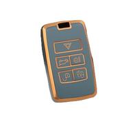 YUQUDGELKY Para Jaguar XEL Para E-PACE Accesorios Funda De Llave Coche TPU(Gray,COLOCAR)