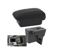 YUQUDGELKY Para Kia K3 BL7 2023 2024 2025 Reposabrazos Central Auto Caja Almacenamiento(A2 línea negra Sin USB)
