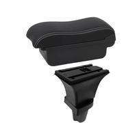 YUQUDGELKY Para Kia Para Picanto Caja De Brazo Auto Para Morning Caja De Brazo Caja De Almacenamiento Central Accesorios Auto Retrofit Interior(A3 Black white NO USB)