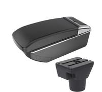 YUQUDGELKY Para KIA Para Rio 2 2006 2007 2008 2009 2010 2011 Accesorios Caja De Brazo De Automóvil Interior Caja De Almacenamiento Retrofit(B2 línea negra SIN USB)
