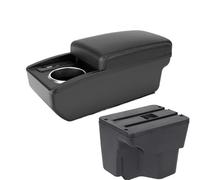 YUQUDGELKY Para Kia Para Rio 3 K2 Caja De Brazo Puerto De Carga USB Porta Vasos Accesorios Caja De Almacenamiento Modificación Interior(B3 white line 6 usb)