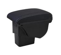 YUQUDGELKY Para Kia Para Soul 2009 2010 2011 2012 2013 2014 Auto Reposabrazos Caja Reposabrazos Piezas De Retrofit Caja De Almacenamiento 3USB(A3 Cuero artificial)