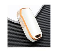 YUQUDGELKY Para KIA Para Sportage Para Stinger Para Sorento Para Cerato Para Forte Para Soul Para Telluride Funda Llave Coche Cubierta Carcasa(BLANCO)