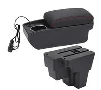 YUQUDGELKY Para KIA RIO Caja Reposabrazos Para STONIC Para Rio Lx Para Cerato 2015 2016 2017-2024 Almacenamiento Reposabrazos Coche(A1 Carga rápida)