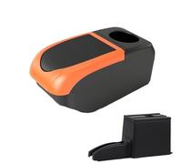 YUQUDGELKY Para Lada Para Granta Para Kalina Auto Reposabrazos Caja De Almacenamiento Accesorios Detalles Interiores(B2 Orange frame 6USB)
