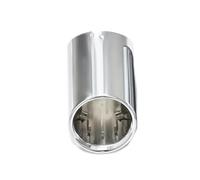YUQUDGELKY Para M2 M3 M4 F80 F82 F83 F87 Sistema De Escape Cubierta Del Tubo De Escape Boquilla De Silenciador Acero Inoxidable Accesorios Modificación(Plata,1 pieza)