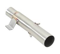 YUQUDGELKY Para Macbor Para Montana XR5 XR 5 2019-2024 Tubo De Conexión Central De Acero Inoxidable Sistema De Escape De Motocicleta Slip-On