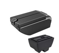 YUQUDGELKY Para Mahindra Para Bolero Caja Descansabrazos Universal Modificación Almacén Central Auto Accesorios(B3 white line 7 usb)