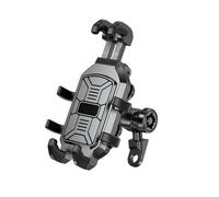 YUQUDGELKY Para Manillares 0.5-1.5 Pulgadas Diámetro Soporte Montaje Teléfono para Motocicleta Amortiguador Vibración Abrazadera Antivibración(Rearview Mirror)