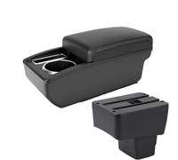 YUQUDGELKY Para Mazda CX-3 Caja De Brazo Para Mazda 2 Skyactiv Version Para Cx3 CX-3 Caja De Almacenamiento De Brazo Auto(Línea blanca A3 Sin USB)