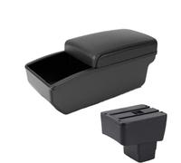YUQUDGELKY Para Mazda CX-3 Reposabrazos Para Mazda 2 Versión Skyactiv Reposabrazos Almacenamiento Coche Retrofit(B2 Black Storage box)