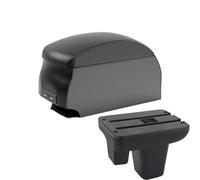 YUQUDGELKY Para MG MG3 Caja De Brazo Auto Caja De Almacenamiento Central Modificación Interna Suministros Coche Carga Volante A La Derecha(B2 Black double)