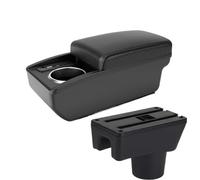 YUQUDGELKY Para Mitsubishi Para Attrage Para Mirage Caja De Brazo Central Para Mitsubishi Para Space Star Brazo Coche Caja Brazo(B2 Línea negra 6USB)