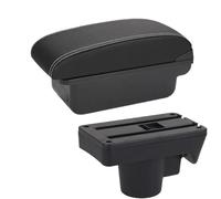 YUQUDGELKY Para Opel Para Astra Caja Reposabrazos Para Astra H Reposabrazos Auto 2008-2011 Interior Detalles Retrofitting Accesorios Auto Caja Almacenamiento USB(C3 Negro blanco SIN USB)