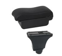YUQUDGELKY Para Opel Para Corsa C Caja De Reposabrazos Para Corsa C Coche Reposabrazos Caja De Almacenamiento Central Retrofit Con USB(B2 línea negra 3USB)