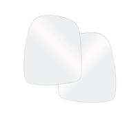 YUQUDGELKY Para Opel Para Vauxhall Para Vivaro 2001-2014 Izquierda Derecha Espejo Lateral Cristal Convexo Trasero Vista Retrovisor(1 par)