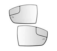 YUQUDGELKY Para Para Escape 2013-2016 Para C-Max 2013-2018 LADO IZQ Calefactado Izquierda Derecha Lado Puerta Espejo Lateral Cristal(Un par)