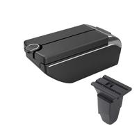 YUQUDGELKY Para PEUGEOT 206 Para 206 Cc Cabrio Reposabrazos Coche Caja De Almacenamiento Accesorios Coche Interiores(B2 Línea negra 7USB)