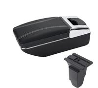 YUQUDGELKY Para PEUGEOT 206 Para 206 Cc Cabrio Reposabrazos Coche Caja De Almacenamiento Accesorios Coche Interiores(Línea blanca A3 Sin USB)