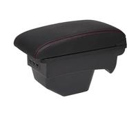 YUQUDGELKY Para Peugeot 308 2008 2009 2010 2011 2012 T7 SW Caja De Reposabrazos Coche Piezas De Retroadaptación Caja De Almacenamiento Central(A1 genuine cowhide 3USB)