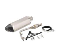YUQUDGELKY Para Piaggio Para Vespa Para Sprint 125 150 Para Primavera 125/150 2017-2022 Silenciador De Escape Para Motocicleta Sistema Completo De Escape(Style D)