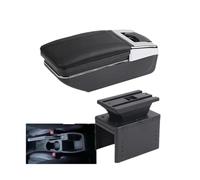 YUQUDGELKY Para R&enault Para Clio 5 Caja De Descansabrazos Para Captur Para Clio5 Caja De Descansabrazos Central Para Auto Caja De Almacenamiento(Una línea negra Sin USB)