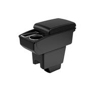 YUQUDGELKY Para R&enault Para Kaptur Caja Reposabrazos Para R&enault Para Kaptur Captur QM3 Auto Reposabrazos Piezas Retrofit Detalles Interiores(A2 línea negra Sin USB)