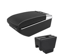 YUQUDGELKY Para R&enault Para Kaptur Para Captur QM3 Reposabrazos Coche Piezas Retrofit Accesorios Detalles Interiores(A3 Negro blanco 7USB)