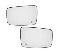 YUQUDGELKY Para Ram Para 1500 2500 20011-2019 Izquierdo Derecho Lado Auto Cristal De Retrovisor Piezas Exteriores Ala Calefactada(Left Right)