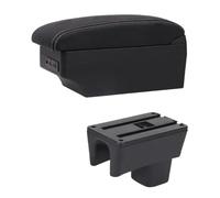 YUQUDGELKY Para Suzuki Para Swift 2005-2019 2020 2021 2022 2023 Caja Descansabrazos Consola Central Detalles Interior Caja Almacenamiento(Línea Blanca E1)